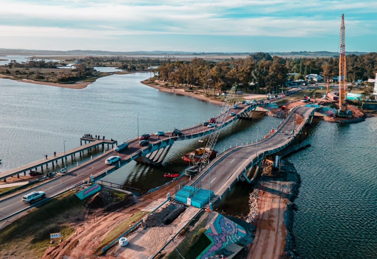 Avages de anclaje para Nuevo Puente la Barra